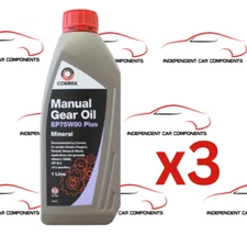 Comma Gear Oil - EP75W80 Plus x 3 Litre