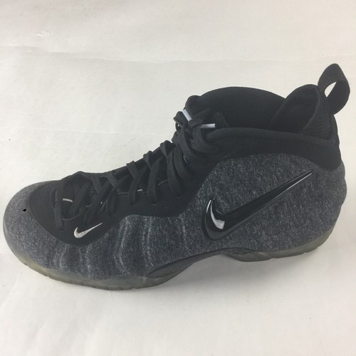 black foamposites size 12