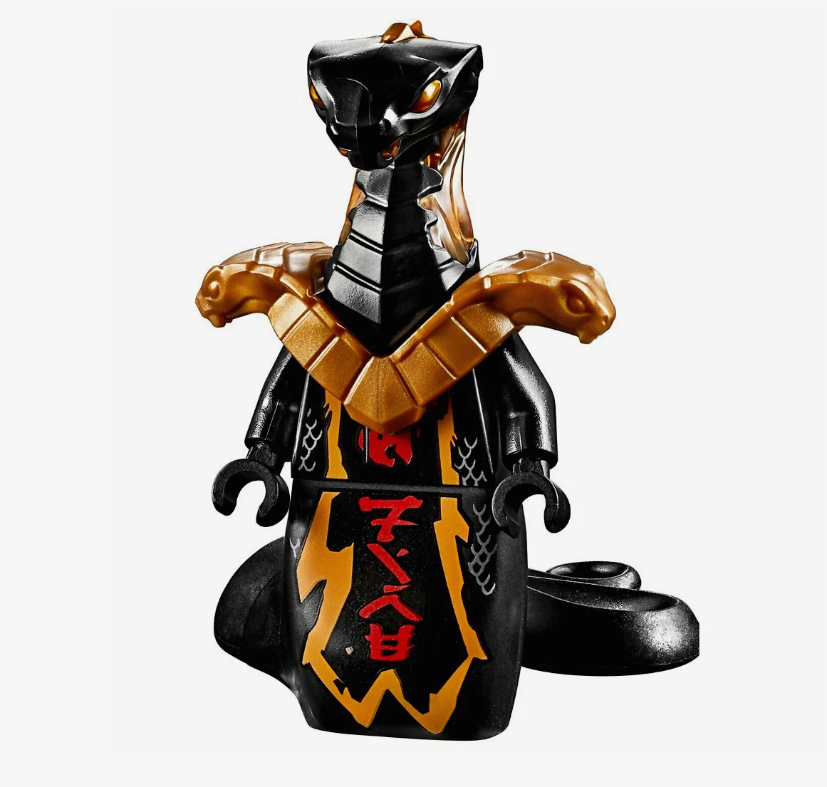 protektor indsats Forventning LEGO NINJAGO Char Minifigure Black Snake From Set 70675 / 70677 New minifig  | eBay