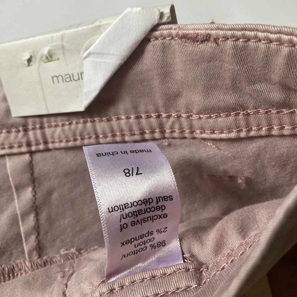 Maurice’s Pink plum Pants Size 7/8 NWT - Image 3 of 4