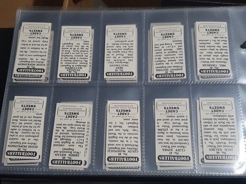 Cadet Sweets Cards Footballers 50/50 (CIG2) - Picture 10 of 12