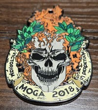 MOGA 2018 Award Geocoin   VIP Edition Unactivated Pathtag Alt Geocaching