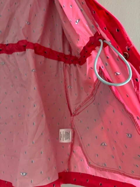 Charter Club Mujer Chaqueta de Lluvia Corta Impermeable Embalable EE. UU. Talla PM Foto 4 de 4