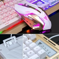 Colorful Keyboard and Mouse Combo for Gamers , Color Changing Keyboard Mouse