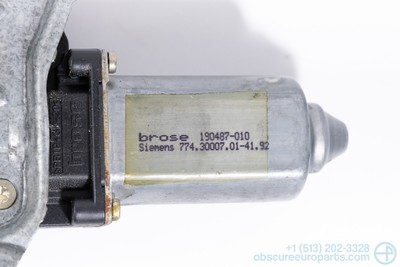BMW E36 Window Motor Left Front 4 Door Sedan 67628360055 OEM 92-93 