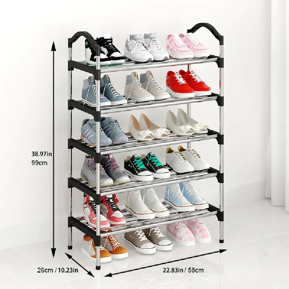 Shoe Rack, Sturdy Shoe Organizer for Closet,Shoe Rack for Closets