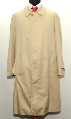 HERREN VINTAGE AQUASCUTUM OF LONDON MAC REGENMANTEL GRÖSSE MEDIUM