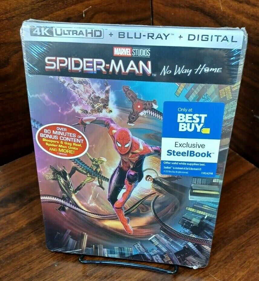 Spider-Man: No Way Home [Limited Edition] [SteelBook] [4K Ultra HD  Blu-ray/Blu-ray] [2021] - Best Buy