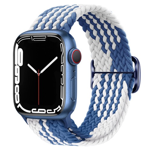 Braided Nylon Sport Band for Apple Watch 11 10 9 8 7 6 5 SE 40/44/41/45/42/46mm - Picture 21 of 68