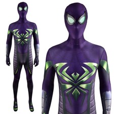 PS5 Miles Morales Spider-Man Jumpsuit Spiderman Cosplay Zentai Suit Costume Gift