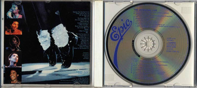 THE JACKSONS Live 1981 JAPAN 1st Press 1988 CD 25 8P-5140 2500yen