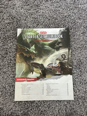 Dungeons and Dragons Starter Kit Lot