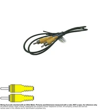 Cable Coax Coaxial RCA 1:1 Audio Composite Video   3.5FT Abit Siluro SKU 220810