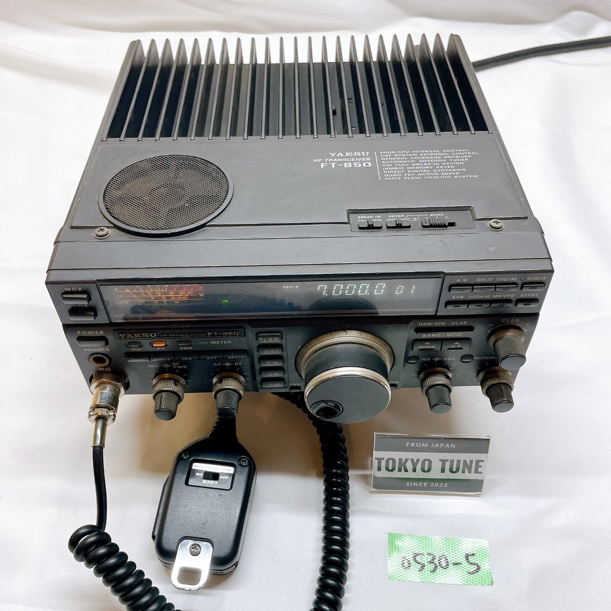 現状品 ヤエス 無線機 FT-850 HFトランシーバー アマチュア無線 IT9NRFZTPDJ8-YR-J10-byebye YAESU FT-850 HF Transceiver Amature Ham Radio Confirmed