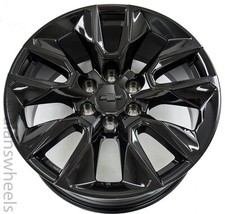 4 NEW Chevy Suburban Silverado Tahoe Avalanche Black RST 20” Wheels Rims 5916