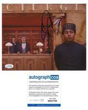 Tony Revolori "The Grand Bupadest Hotel" AUTOGRAPH Signed 'Zero' 8x10 Photo I