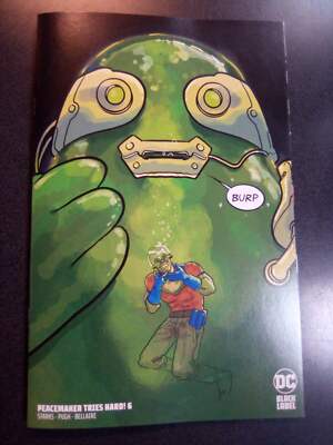 Peacemaker Tries Hard #6 Cover B Henderson Variant DC Comic Book NM First Print