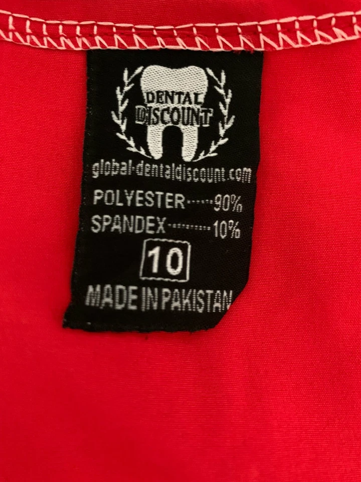 Women's short sleeves v neck uniforms scrubs set unique colours best materials! - Image 4 of 4