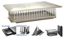  Chimney Cap  *Brand New* Stainless Steel Crown Mount w/Multiple Sizes