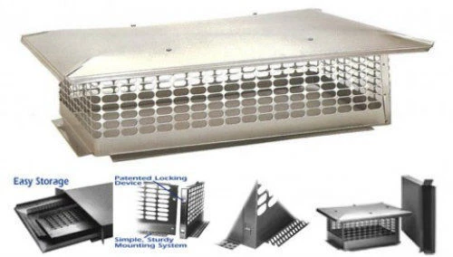 CCAP Chimney Cap *Brand New* Stainless Steel Crown Mount w/Multiple Sizes