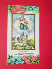 Würzburg, pamiątkowe wizerunki z Käppele _