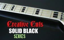 Blocks BLACK Fret Markers block Vinyl Inlay Stickers Decal for Jazz or ANY BASS