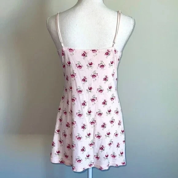 UNDERCOVER Abito slip Victoria's Secret Y2K floreale in cotone