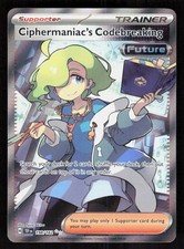 Pokemon Ciphermaniac's Codebreaking 198/162 Holo Ultra Rare Temporal Forces (LP) on eBay