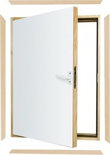 DWK Wall Hatch 27 in. x 35 in. Wooden Insulat...