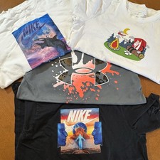 Nike Boys Cotton T-shirt Graphic Tee Shirt XL Lot Of 3  1 Under Armor