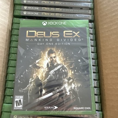 Deus Ex Mankind Divided Day One Edition Xbox One SEALED Microsoft