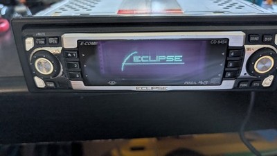 ECLIPSE CD8454 Dash Receiver CD Player - Fujitsu Ten - Old School - Bluetooth 