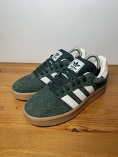 Adidas Samba XL Men’s Green Suede Trainers Size Uk 9 Euro 43 Brand New No Box