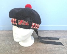 Vintage Scottish Highlander Wool Hat