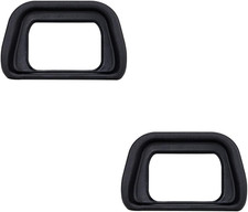JJC 2-Pack Soft Viewfinder Eyecup Eyepiece Eye Cup for Sony A6300 A6100 A6000