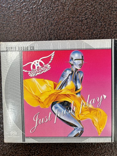 AEROSMITH Just Push Play rare out of print SACD DSD Super Audio CD
