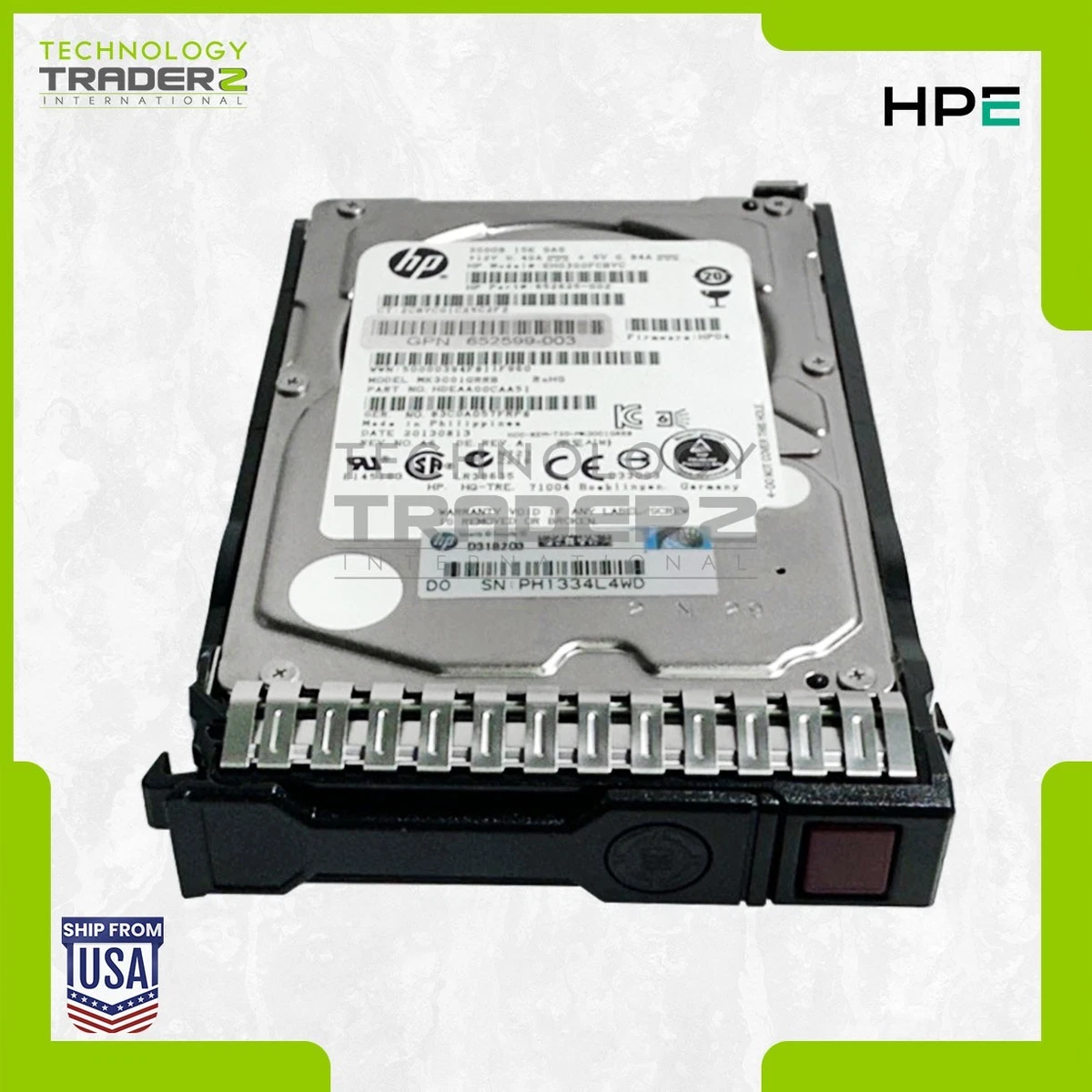 HP SAS 300GB 2.5