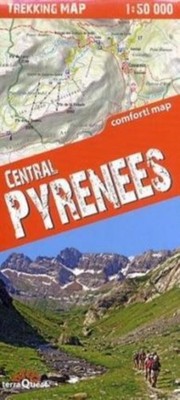 terraQuest Trekking Map Pyrenees Central Part by terraQuest SHEET MAP
