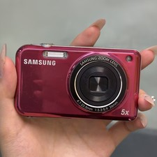 Samsung PL120 14.2MP Dual LCD Digital Camera 5x Optical Zoom - 100 Working