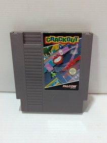 Boxed  Nintendo Entertainment System NES Crackout - Inc Manual -PAL-