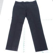 Banana Republic Sloan Dress Pants Womens 10 Black Straight Leg Office Wear