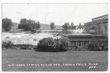 Cannon Falls  MN Minnesota  RPPC Postcard Northern State Power Dam
