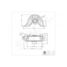 Support moteur Honda CRX