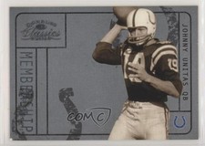 2004 Donruss Classics Membership 115/1000 Johnny Unitas #M-14 HOF 01i1
