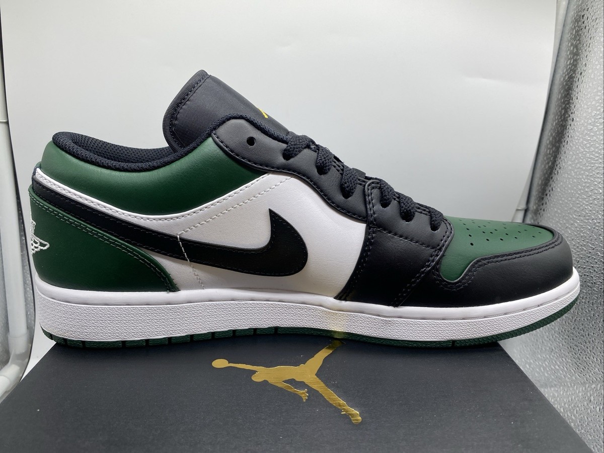 Size 10.5 - Jordan 1 Low Green Toe 2021 for sale online | eBay