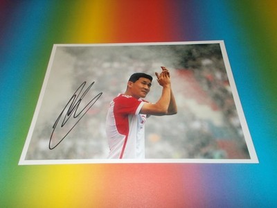 Kim Min-jae  FC Bayern München signed signiert Autogramm 20x28 Foto in person
