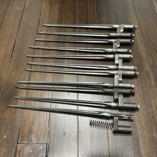 MOSIN NAGANT RUSSIAN M44 FOLDING SPIKE BAYONET with spring and Lug Type 53