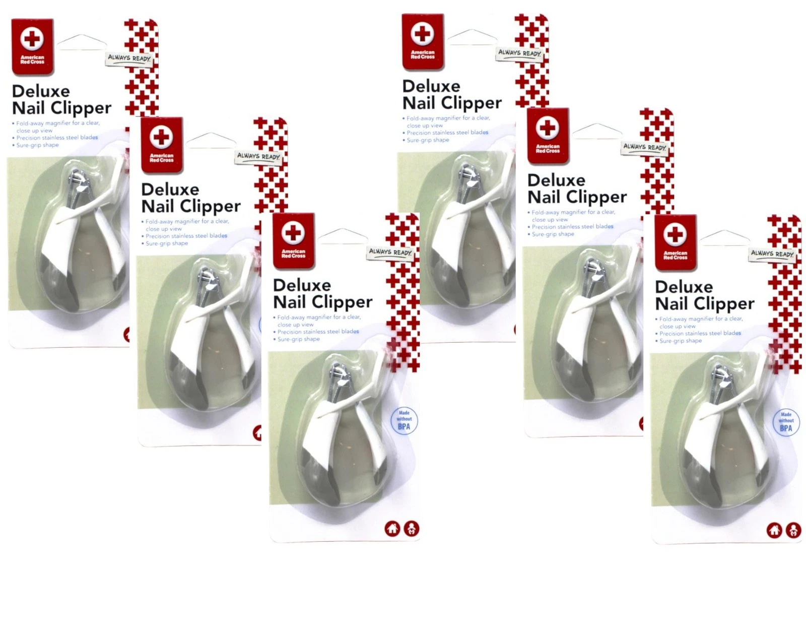 The First Years American Red Cross Baby Nail Clippers with Magnifier - 6 Pack
Opens in a new window