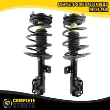 Front Pair Complete Struts & Coil Springs for 2018-2024 Toyota Camry 4CYL