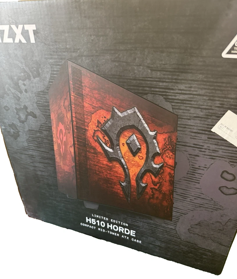 NZXT Compact Mid-Tower ATX Case World of Warcraft Horde Limited Edition only1000 - Image 2 of 3